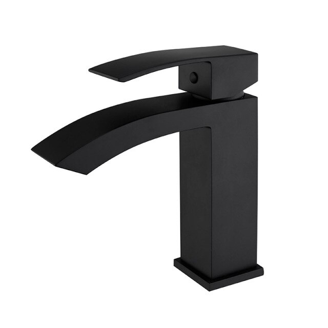 Matt black tap