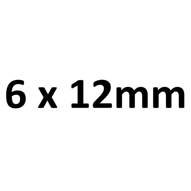 6x12 mm