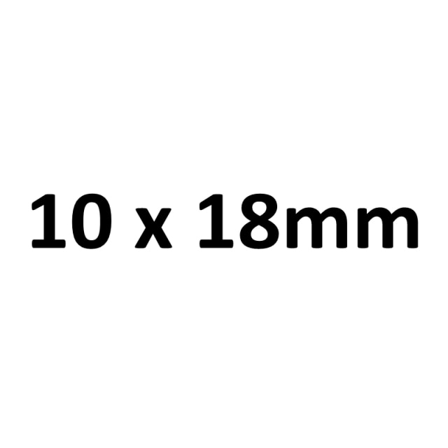10x18 mm