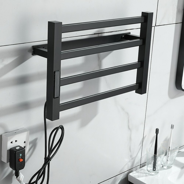 Fürdőszoba Berendezések Elektromos Törölközőtartótól Hőmérséklet És Idő Vezérlés Smart Home Törülközőmelegítővel Törölközőmelegítővel