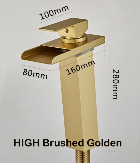 high Brushed Golden