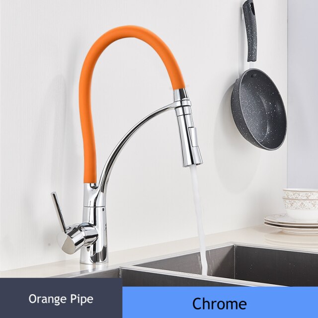 Chrome Orange Pipe