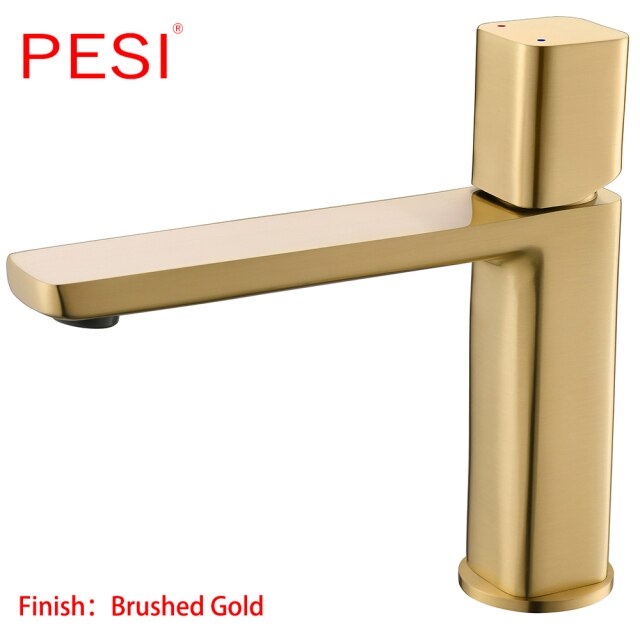Brushed Gold Square