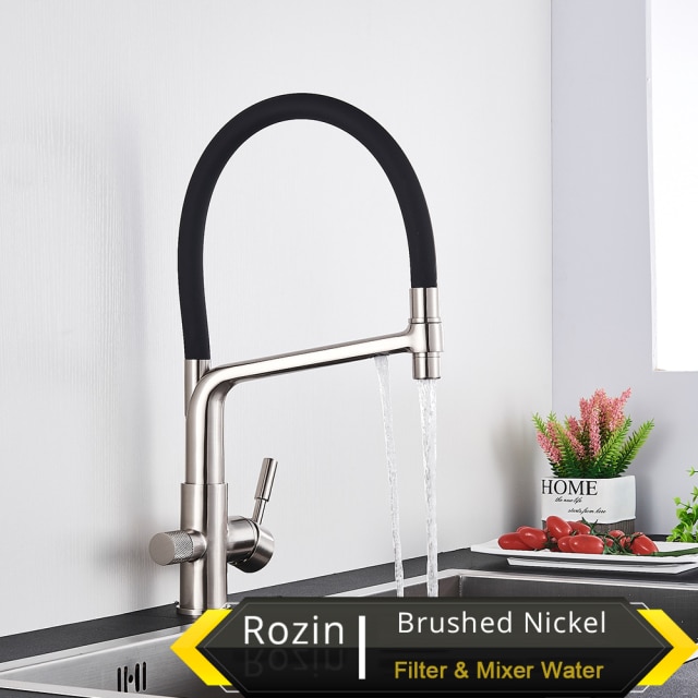 Brushed nickel