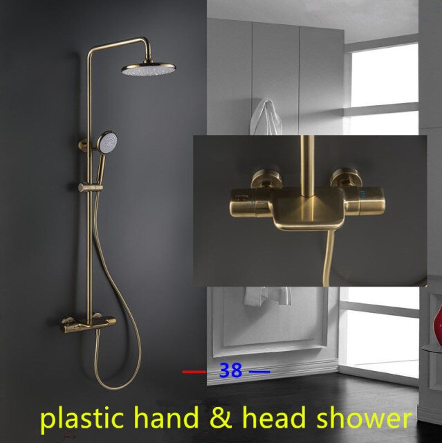 Plastic shower