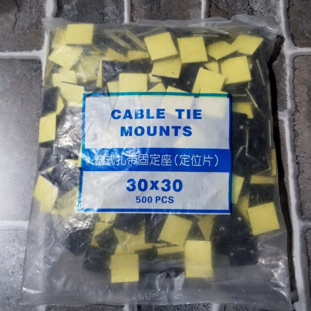 500Pcs 30x30 Black