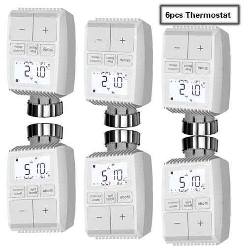 6pcs Thermostats